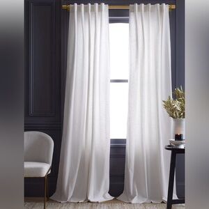 Quince Cotton, Slub Curtains. Set of two. 
Size 48 x 96